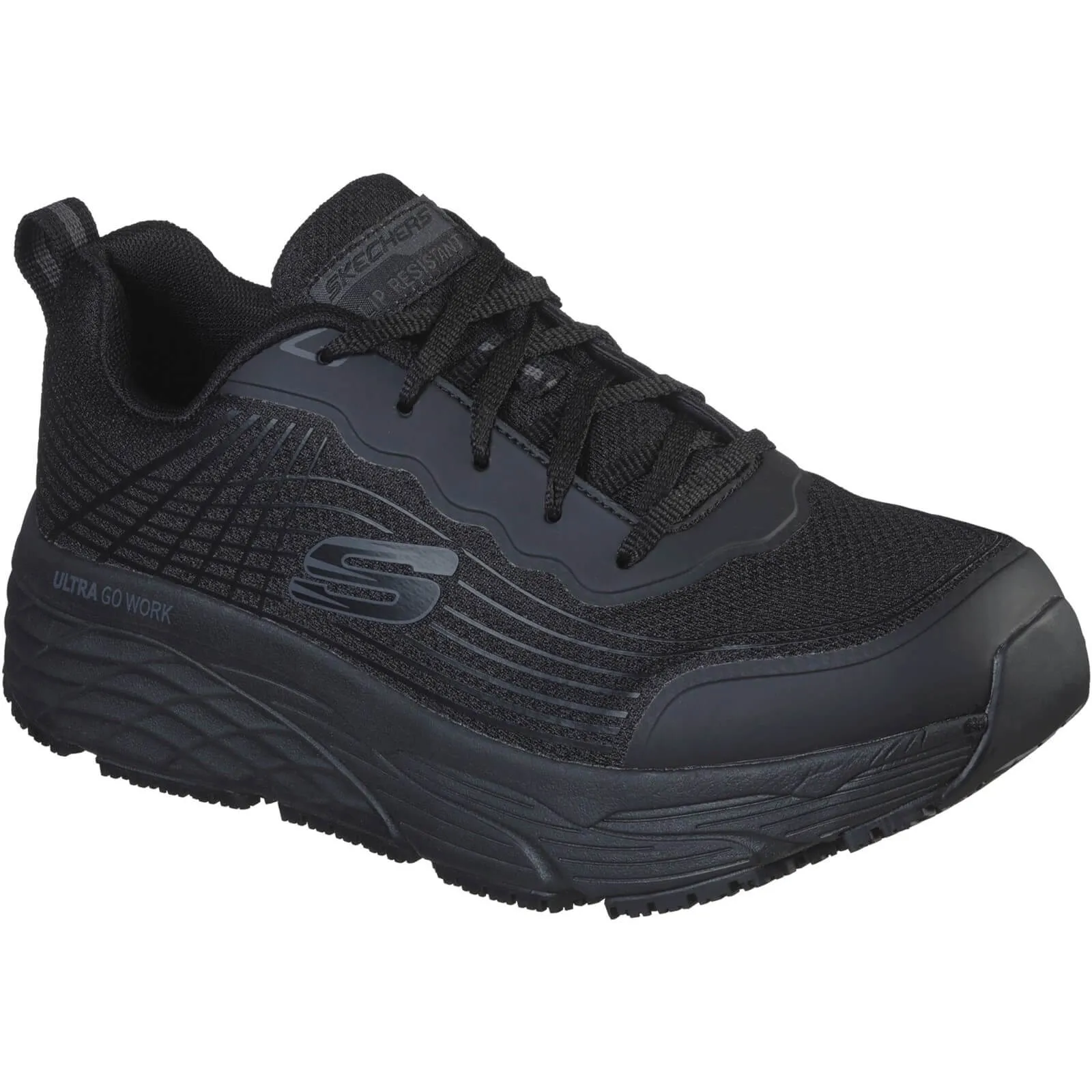Skechers Relaxed Fit Max Cushioning Elite Work Trainers