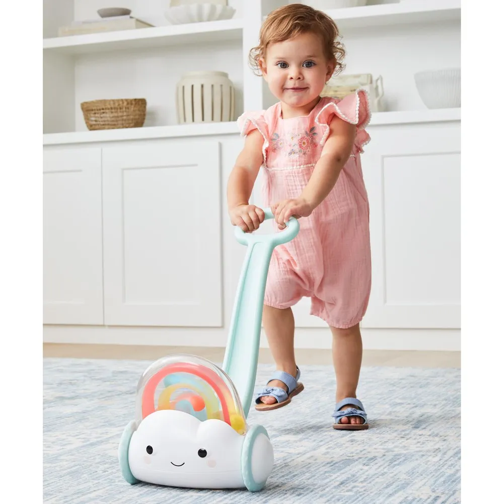 Skip Hop Silver Lining Cloud Rainbow Push Toy