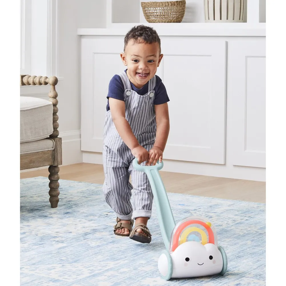 Skip Hop Silver Lining Cloud Rainbow Push Toy