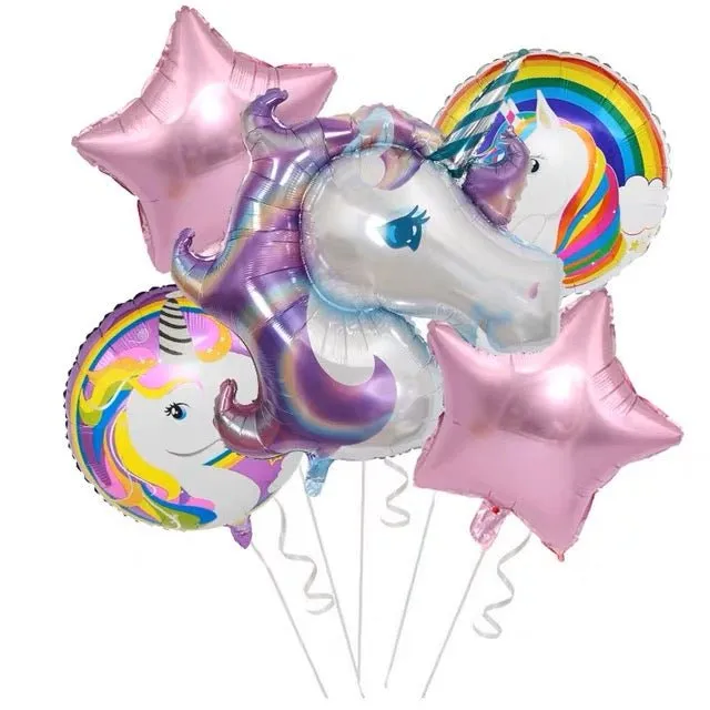 Unicorn Theme Party Foil Balloon