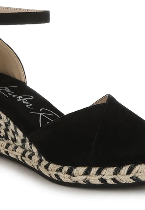 Wedge Heel Espadrilles Sandals