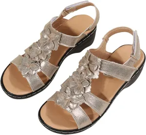 Women Sandals Slip On Thick Cushion Ladies Sandals   S2910707