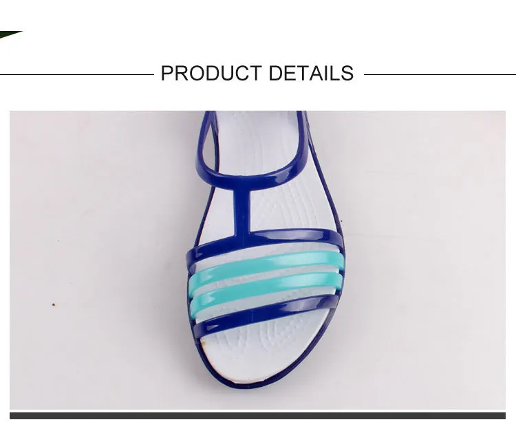 Women Shoes Casual Flat Sandals Jelly Shoes Comfortable Summer Ladies Shoes Flip Flops High Quality Women Sandals
