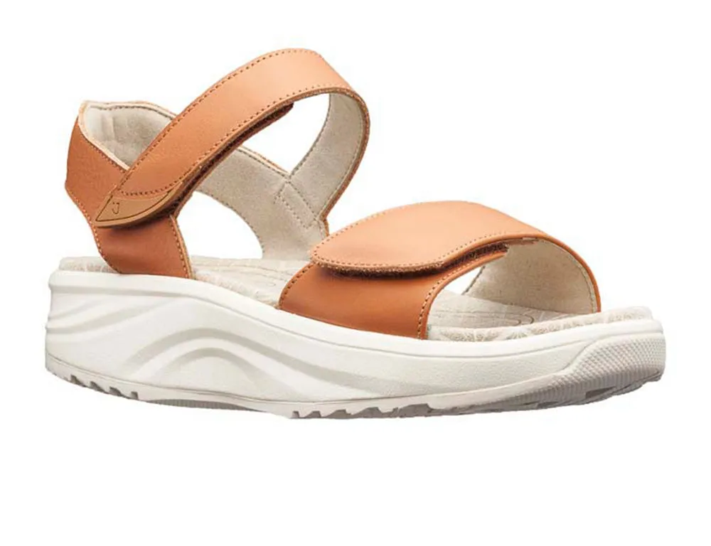 Womens Active Flores Light Brown Sandals