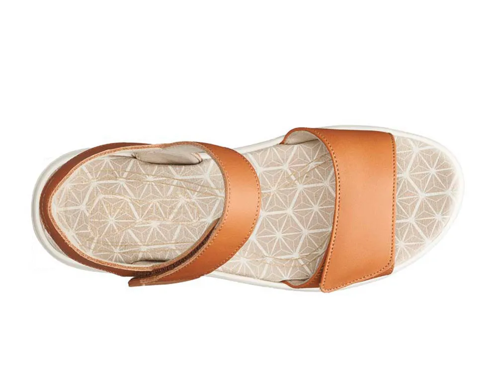 Womens Active Flores Light Brown Sandals