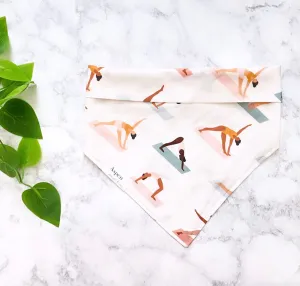 Yoga Pose Dog Bandana